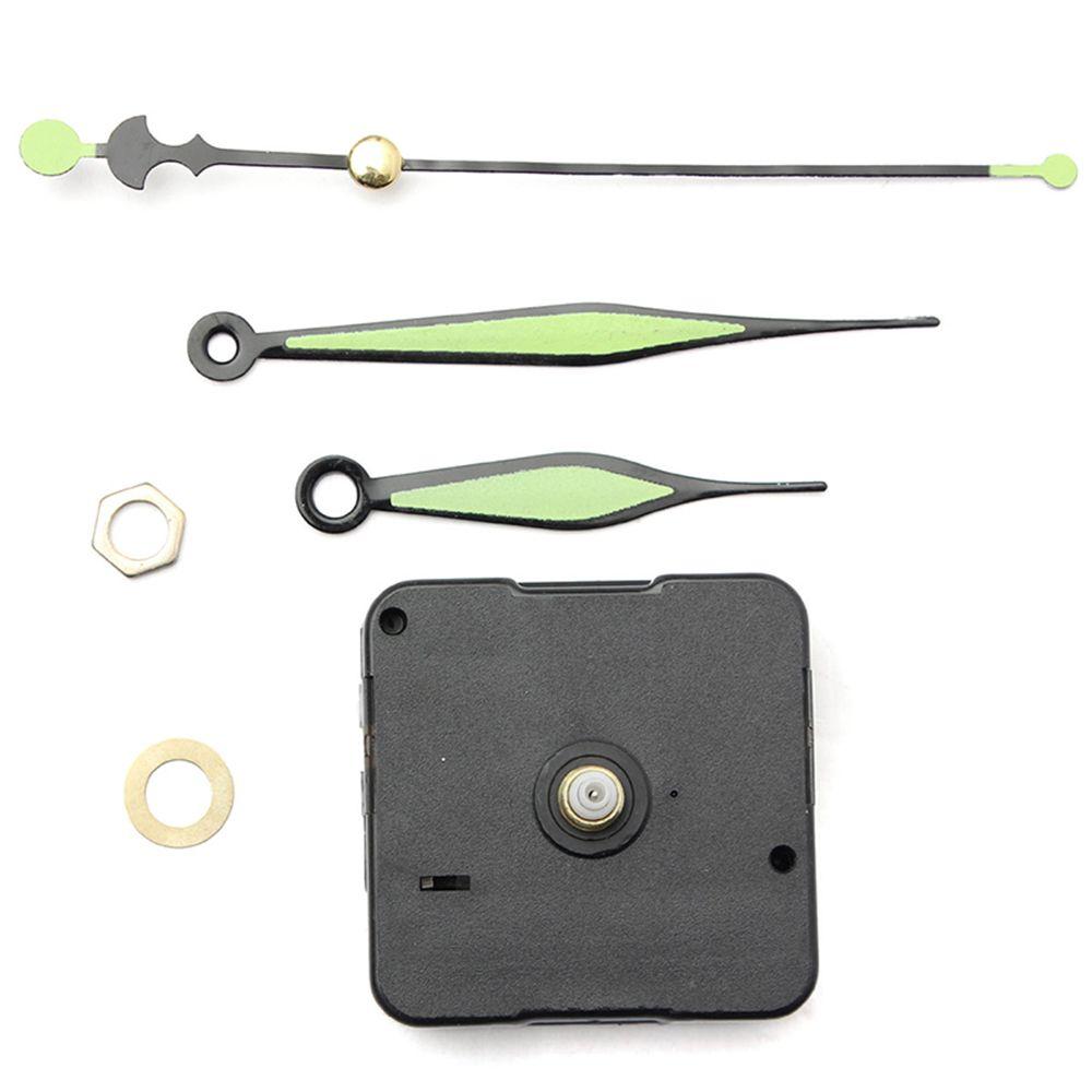 Classic Mute Essential Tools Clock Movement Mechanism Parts + Hands Repair Replacement Pendulum