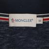 Moncler Поло с коротким рукавом S Темно-синий Мужской Б/У