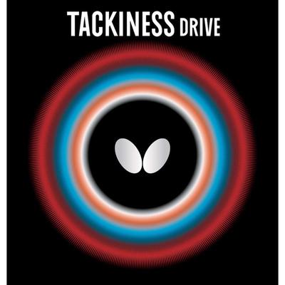Butterfly Резиновая накладка для настольного тенниса, красная, толщина 05410 Takiness/DRIVE (006)