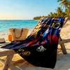 Mbappe Personalized Name Beach Towel Soft Durable Quickdry Perfect For Traveling Yoga Camping And Swimming