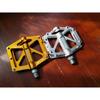 New 3 Bearings Bike Pedals Non-Slip MTB Pedals Aluminum Alloy Flat Applicable Waterproof Cycling Accessories