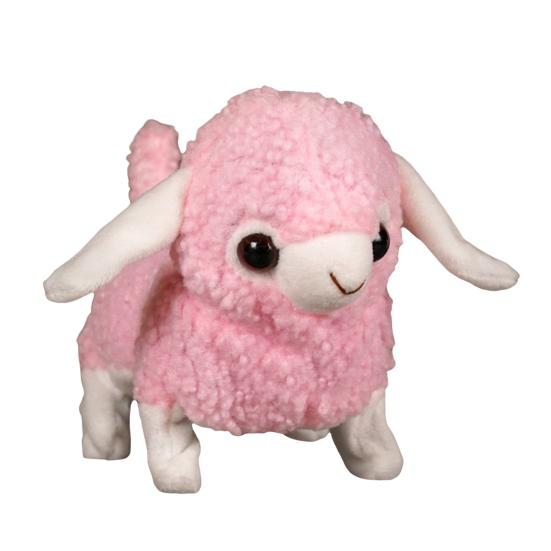 Kids Electric Plush Animal Toy Walking Interactive Robot Elephant Sheep Alpaca Panda Plushie Toy Toddlers Educational Simulation Animal Toy
