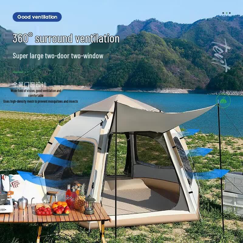 Chaoyou Quick-Open Hexagonal Camping Tent