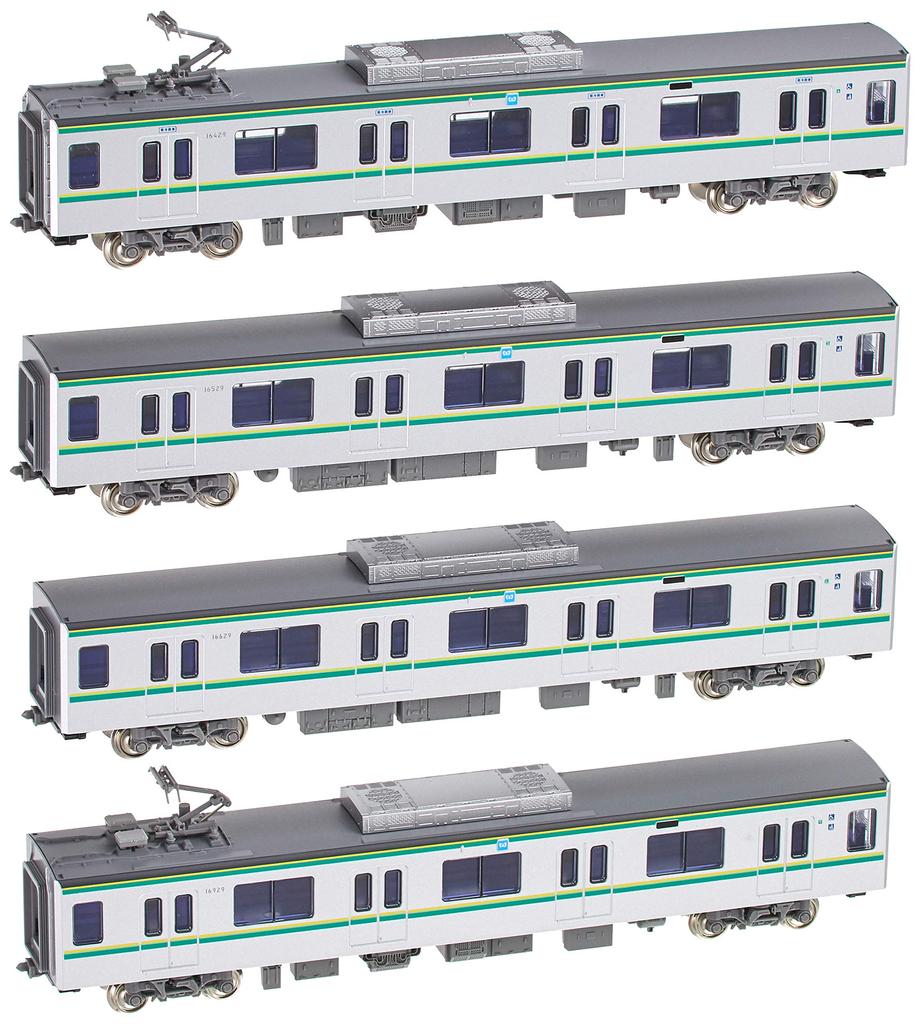 KATO N-колея токийского метрополитена линии Тиёда 16000 серии 5-й вагон 4-вагонный дополнительный набор 10-1606 железнодорожная модель поезда