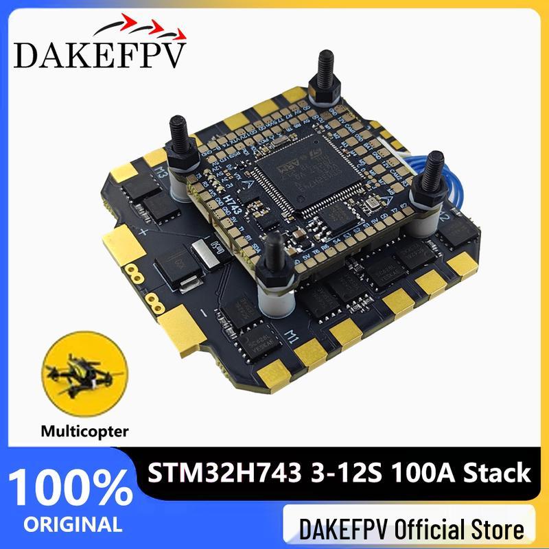 DAKEFPV H743+QH80 FPV Flight Stack