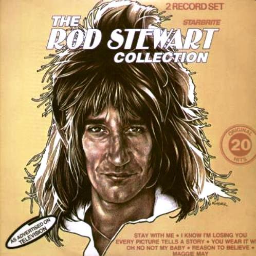 Виниловая пластинка ROD STEWART The Rod Stewart Collection TVLP77032 Starbrite 1977 Канада Рок Б/у