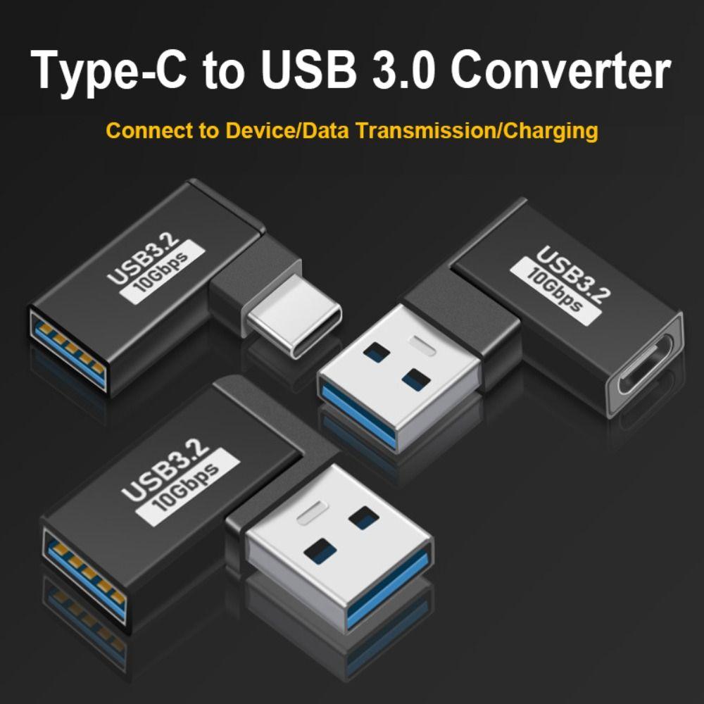 Male to Female USB-A to Type-C 3.1 Converter Laptop U Disk Connector Professional OTG Adapter