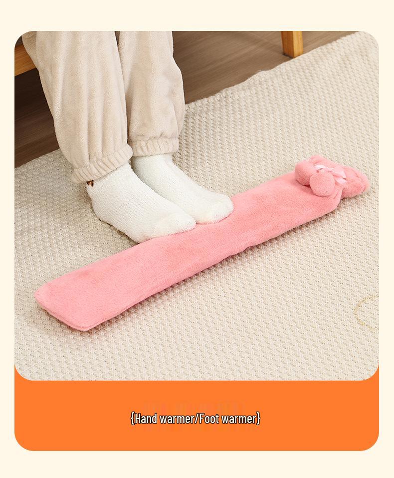 Limited-Time Offer: Long Hot Water Bottle for Winter Warmth – Water-Filled Bed Quilt Heater