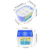 Dehumidification Box 500ml Moisture Absorber Refrigerator Air Purifier Absorber Closet Deodorization for Home Bathroom Bedroom