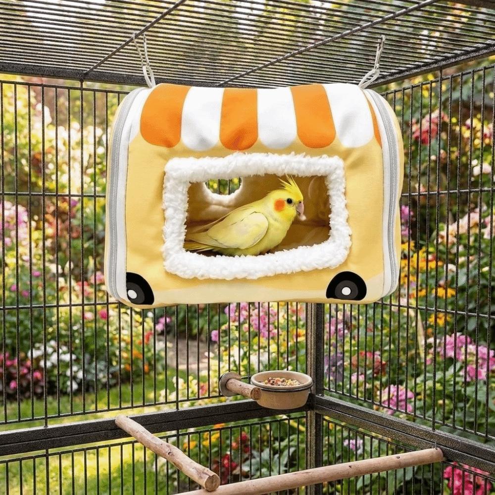 Thickened Cotton Parrot Warm Nest Warm Hanging Parrot House Bird Sleeping Cushion Small Pet