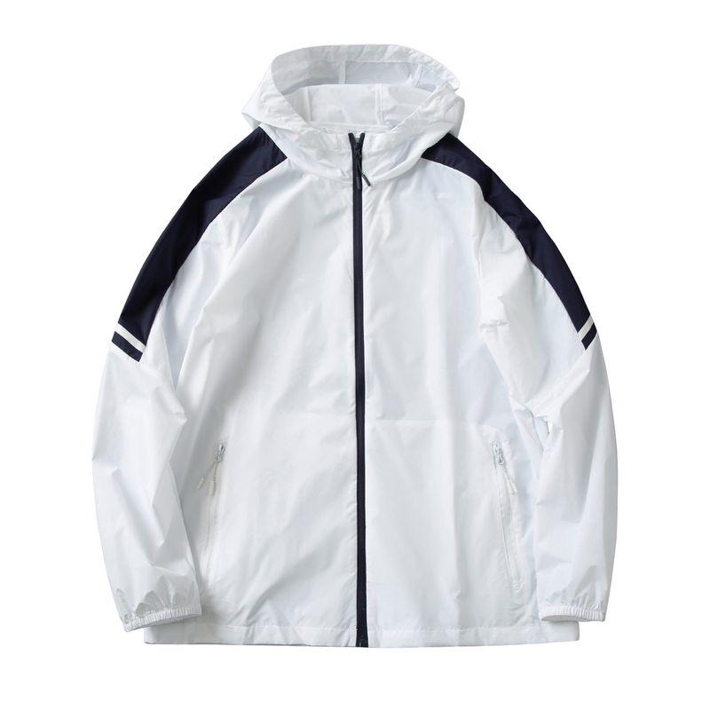 Summer Light UPF50 + Sun Protection Clothing Cooling Cool Feeling Breathable Men's Lightweight Outdoor Jacket Wind Shield Outerwear