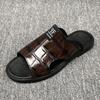 Large Size 4 Supply Sandals Men's New Men's Casual Non-slip Beach Shoes Cool Slippers