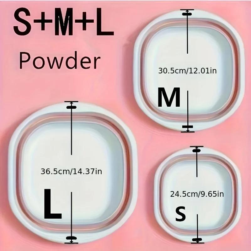 Набор из 3 складных тазов, корзин для стирки, контейнеров для хранения, экономящих место, для мытья посуды, фруктов, кемпинга, стирки, походов, дома
