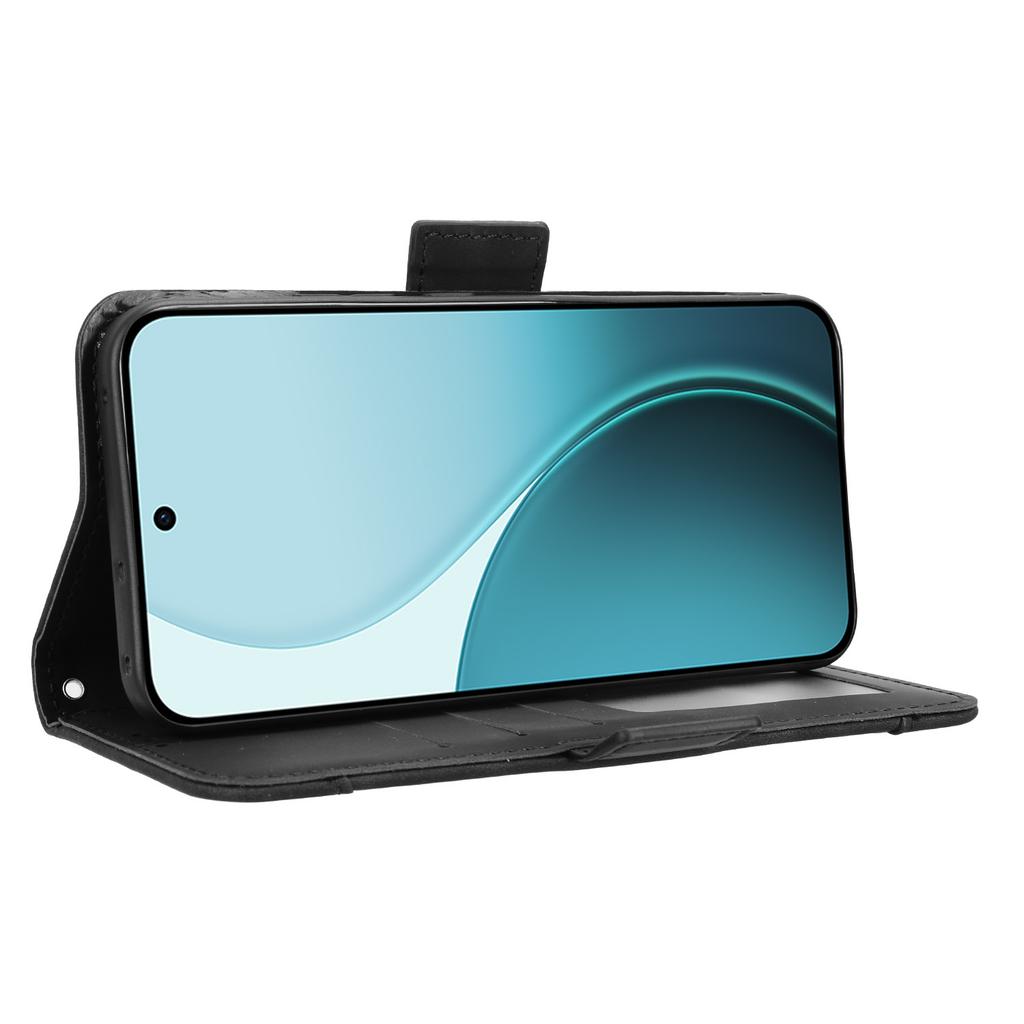 For Oppo Reno 14F 5G Leather Case Phone Wallet Cover with Multiple Card Slots