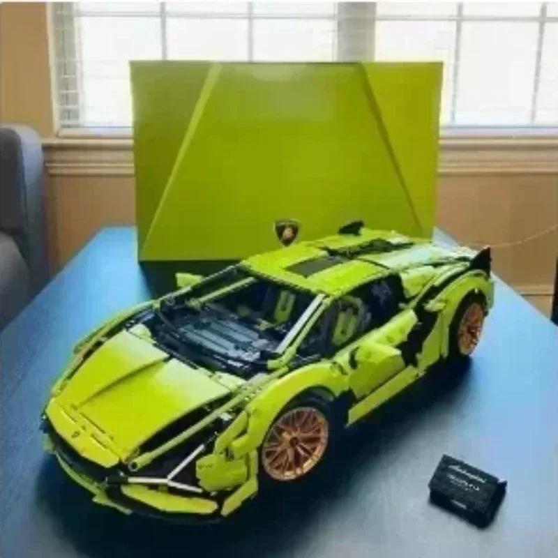 Совместимый 42115 Технический Lambo Moc Модель Суперкара Строительные Блоки FKP37 Кубики Для Взрослых Игрушка Для Мальчиков и Девочек Подарки
