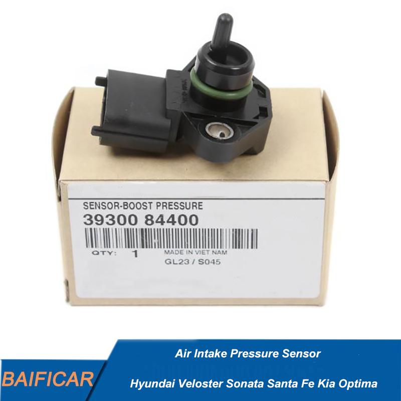 Brand New Air Intake Pressure Sensor OEM 39300-84400 3930084400 Fo Hyundai Veloster Sonata Santa Fe Kia Optima