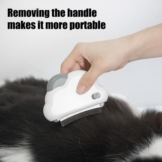 Щетка для собак 3 в 1 для удаления линьки и распутывания шерсти домашних животных, расческа для ухода за шерстью, распутывание колтунов и удаление узлов у кошек, собак, кроликов