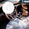 1 комплект Одноразовых чехлов на сиденье автомобиля Прозрачный защитный чехол на сиденье Аксессуары для Автосервиса Передние Задние Салон автомобиля