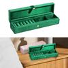 Jewelry Carrying Case with Dividers Velvets Storage Box for Small Ornaments Elegant Jewellery Organizer for Daily Use