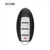 Zinc Alloy Car Smart Remote Key Fob Case Cover Holder Fit For Nissan Infiniti