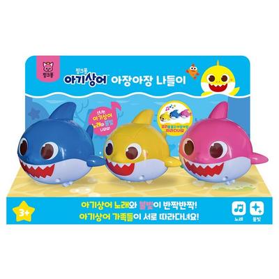 Pinkfong Infant Baby Shark Малыш Прогулка Мелодия Игрушка Корейские детские игрушки