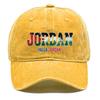 Бейсболка Snapback с принтом флага, Регулируемая кепка от солнца, Впитывающая пот, Подходит для всех сезонов, Неэластичная спортивная кепка