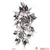 1PCS Waterproof Tattoos Temporary Tattoo Sticker Flowers Rose Body Tattoos for Women Art Arm Hand Tattoos Wolf Tiger Lion Painting Tatoos