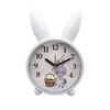 Маленький будильник креативные часы будильник милый кролик прикроватный милый детский мультяшный бесшумный часы студент простой
