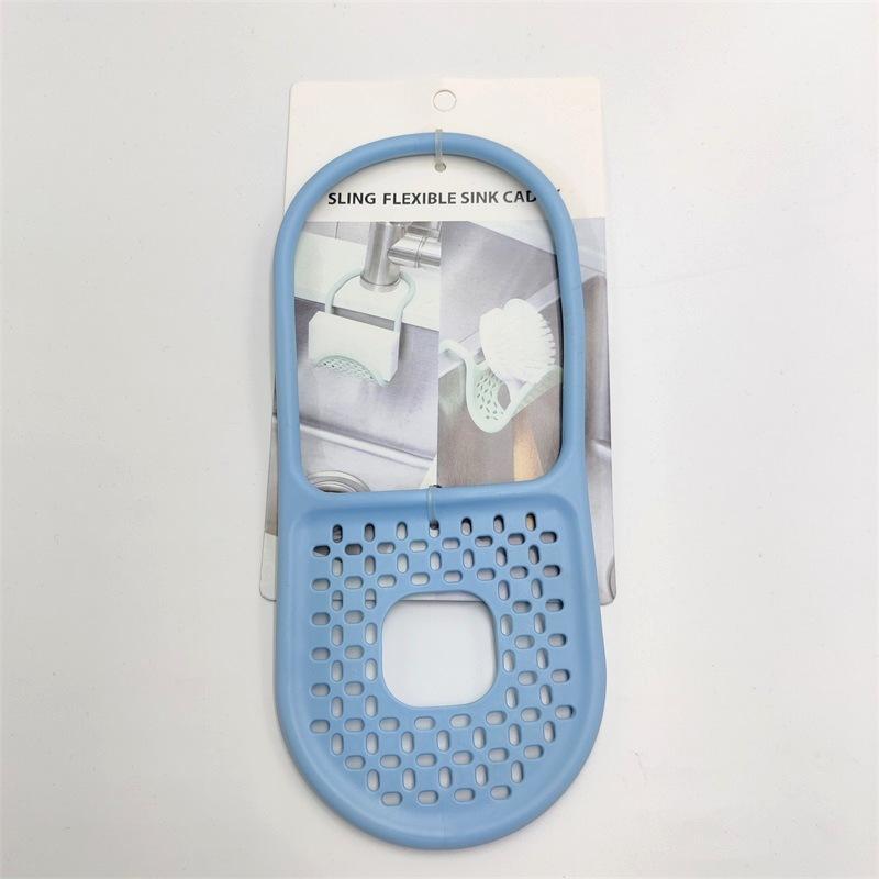 Гибкий органайзер для раковины Нескользящий Дренажный Органайзер Подходит для любой раковины Настенный смеситель Легко чистить Прочный материал