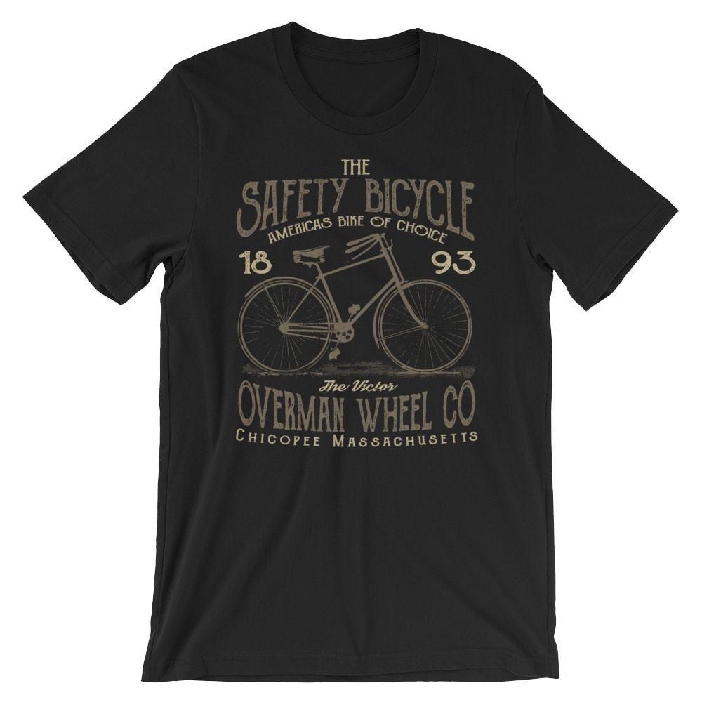Safety Bike T-Shirt. Bicycle 100% Cotton Premium Tee NEW