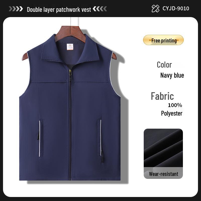 Индивидуальные жилеты волонтеров и гидов с логотипом для супермаркетов и складской деятельности