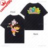 Dora Kids Cothes Cartoon Print ShortSleeved Boys And Girls Cotton TShirt Double Size Printed Tees Y2k Clothes