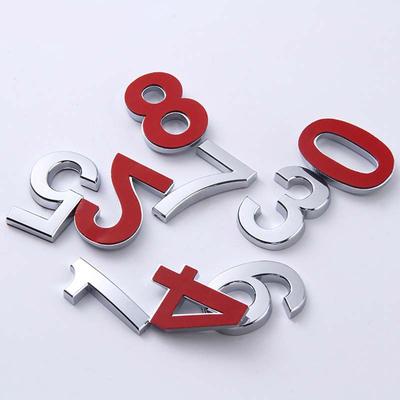 Vogue 1PC 5CM Современный высококачественный номер двери адрес номерной знак цифры наклейка отель 0-9 знак популярный дом