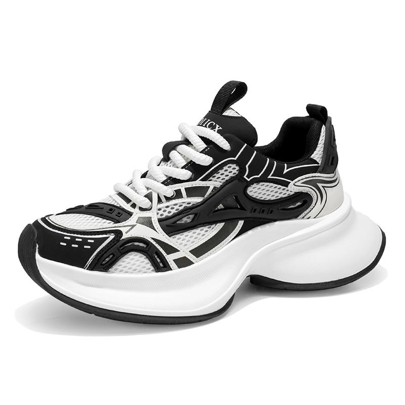 New Fashion Mens Casual Sneakers Breathable Chunky Shoes Men Designer Trainer Comfortable Platform Sneakers Streetwear Shoes Men