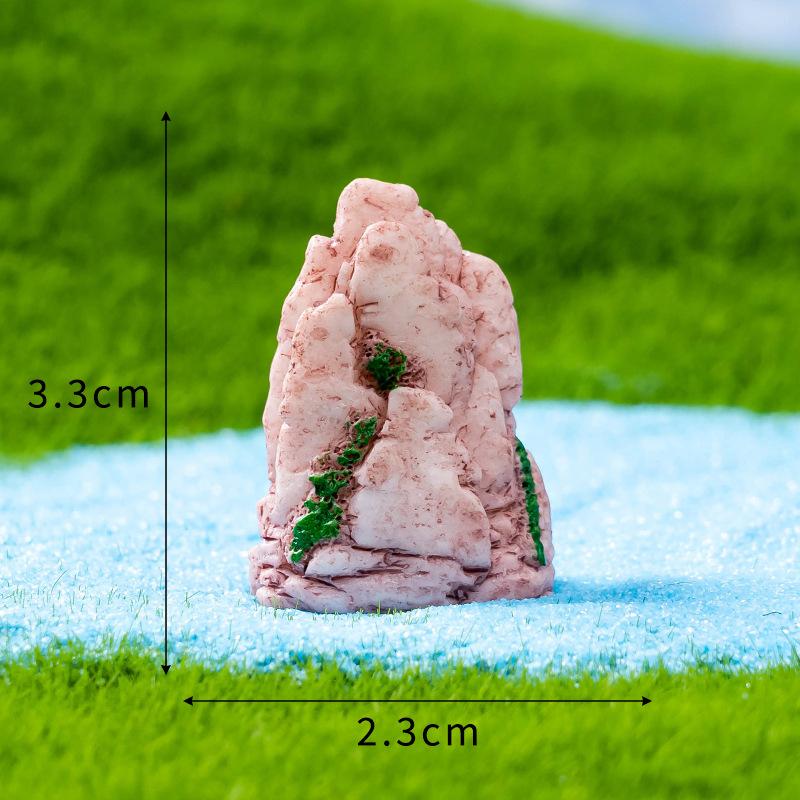 Мини-микроландшафтная имитация камней, рокарий, аквариум, украшение для аквариума, бонсай, украшения для сада фей, аксессуары для украшения