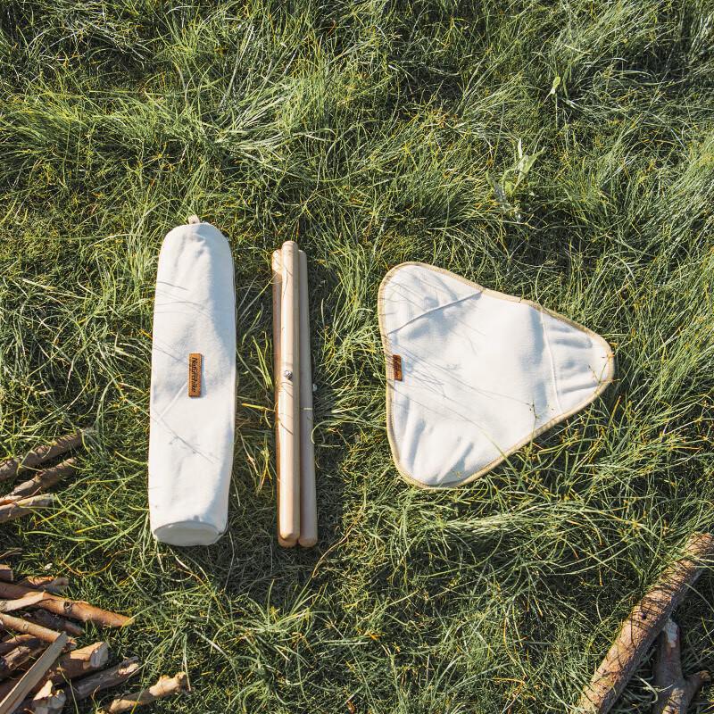 Naturehike Portable Wooden Folding Stool