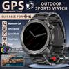 Новые спортивные смарт-часы с GPS, пульсометром, компасом, 1,53-дюймовым AMOLED-экраном, отслеживанием GPS, Bluetooth-звонками, для Android и iOS