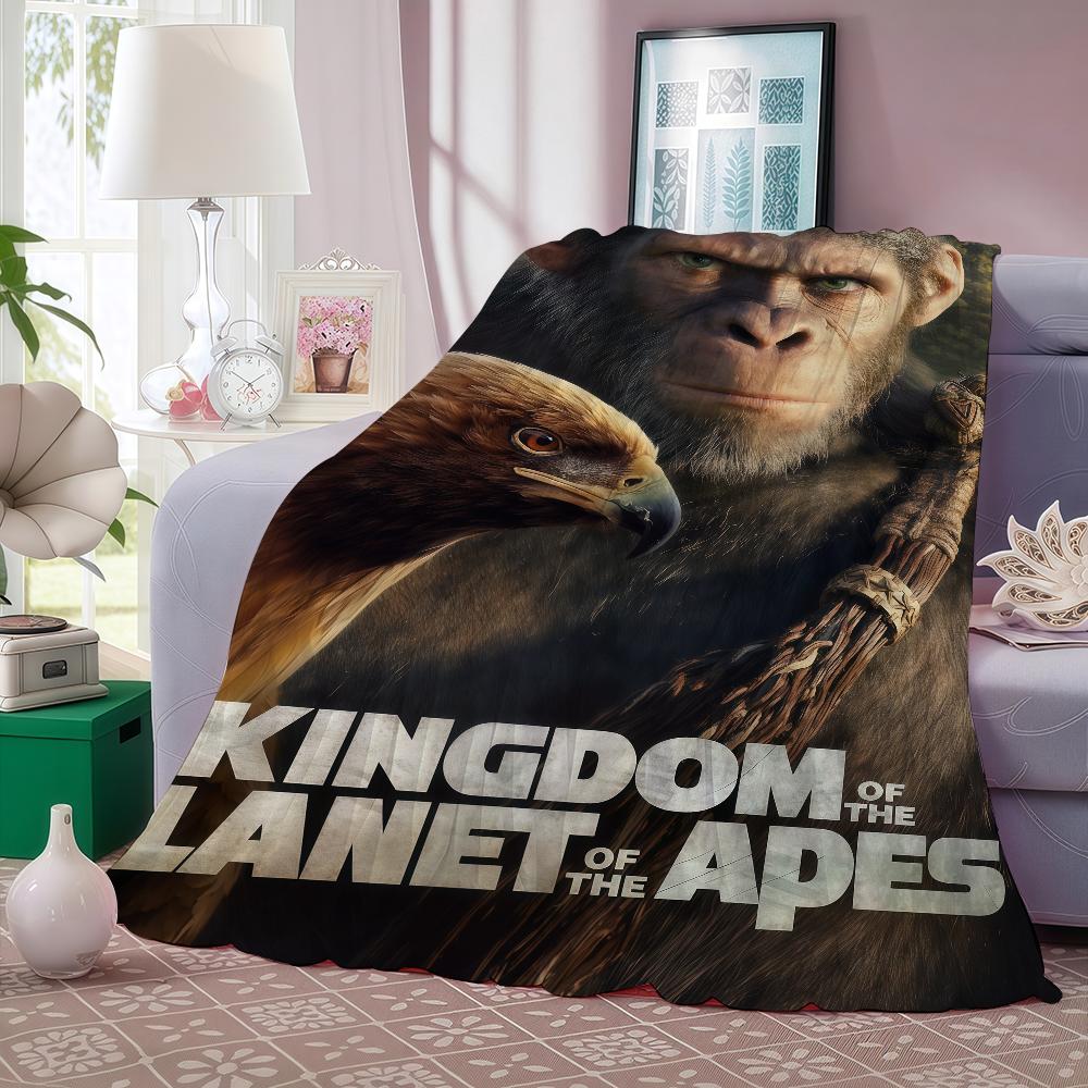 Movies War For The P-planet Of The Apes Blanket Warm And Soft Suitable For Bedroom Living Room Sofa Bed Office Travel Camping