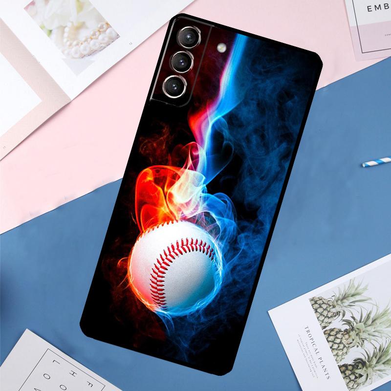 Бейсбольный чехол для Samsung Galaxy S25 Ultra S21 S22 S23 S24 Ultra S9 S10 Plus S20 FE S25 FE Задняя крышка