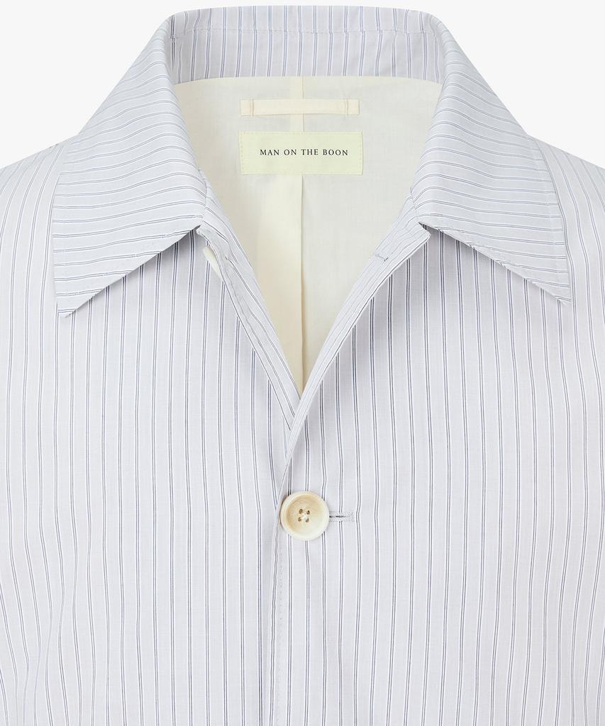 Man On The Boon Light Cotton Coach Jacket_Grey 4716109019