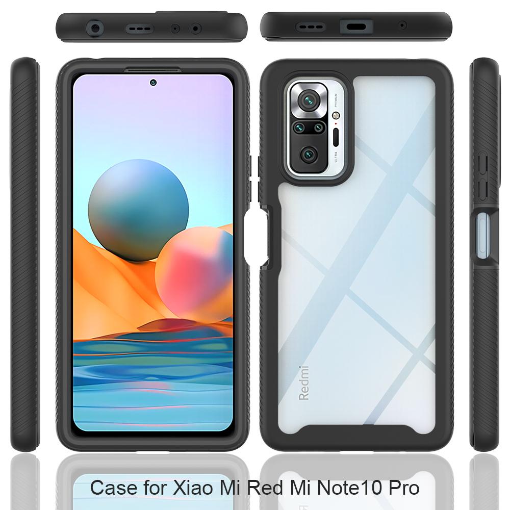 Phone Cover Hybrid TPU/PC Sky Case For Xiaomi Redmi Note 10 Pro Note10 Poco M5s Fundas Capa Two Layer Armor Shockproof Shell