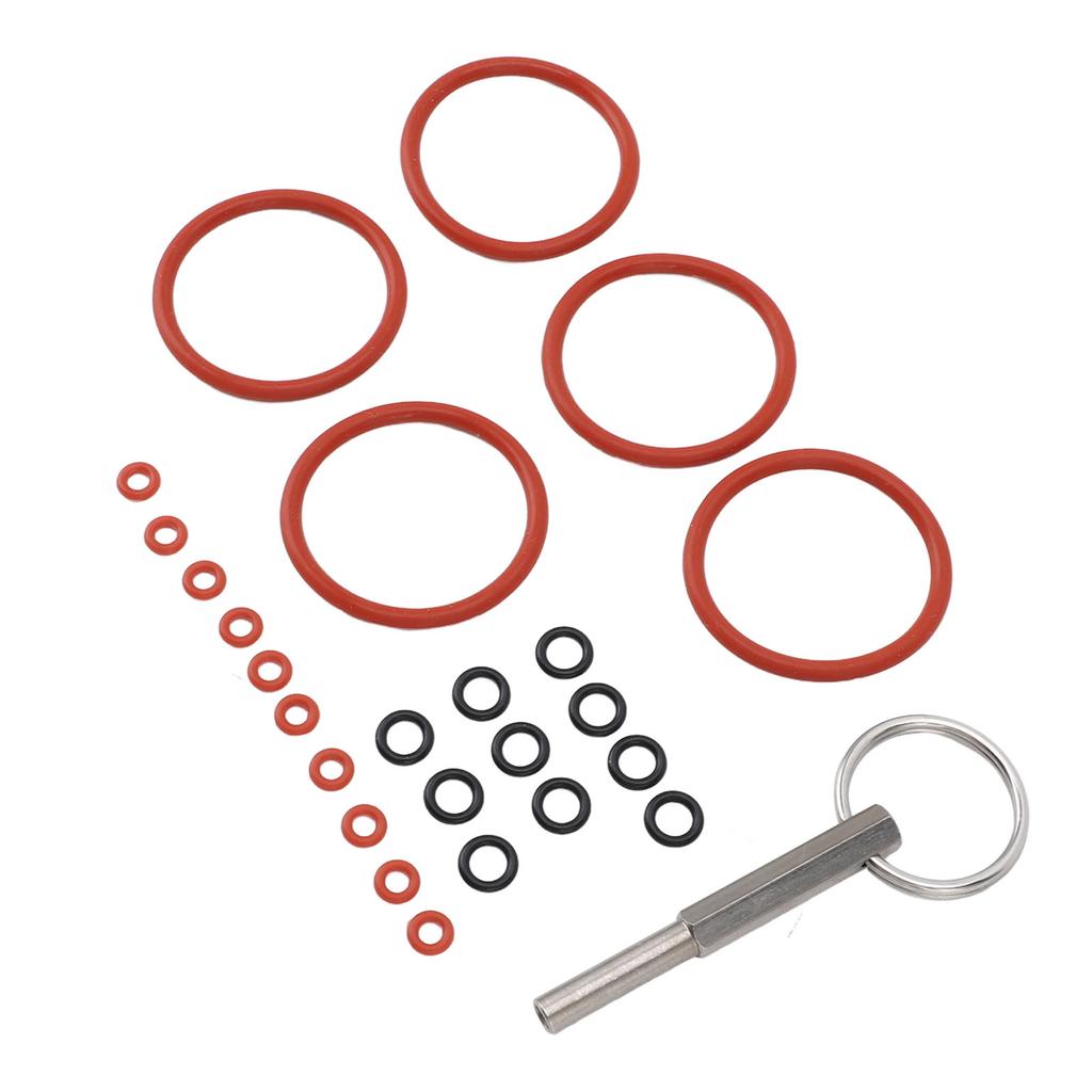 25 шт. набор уплотнительных прокладок для кофемашины силиконовая замена O-образного контура с инструментом для ремонта для Coffee Mac