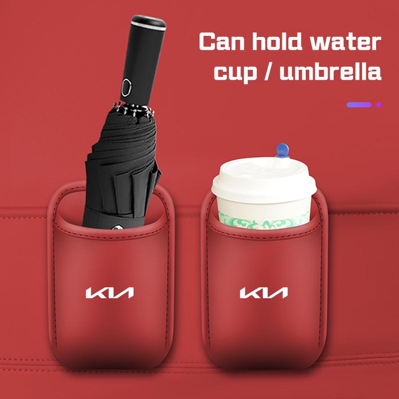 BBDS7 For Kia K3 KX3 K4 K5 k8 Sportege Picanto Optima Soul Ceed GT Car Cup Holder Car Seat Back Hanger Storage Organizer Drinks Holder