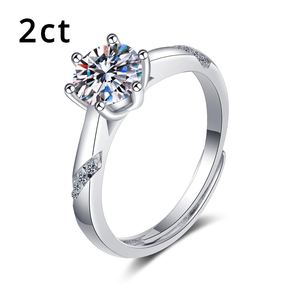 Кольцо из стерлингового серебра 925 пробы, женское кольцо с муассанитом для путешествий, золотое кольцо pt950