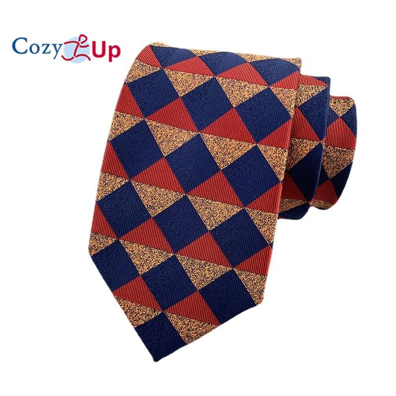 3,15 дюйма(8 см) Модный мужской галстук в клетку с узором PaisleyTies для свадьбы