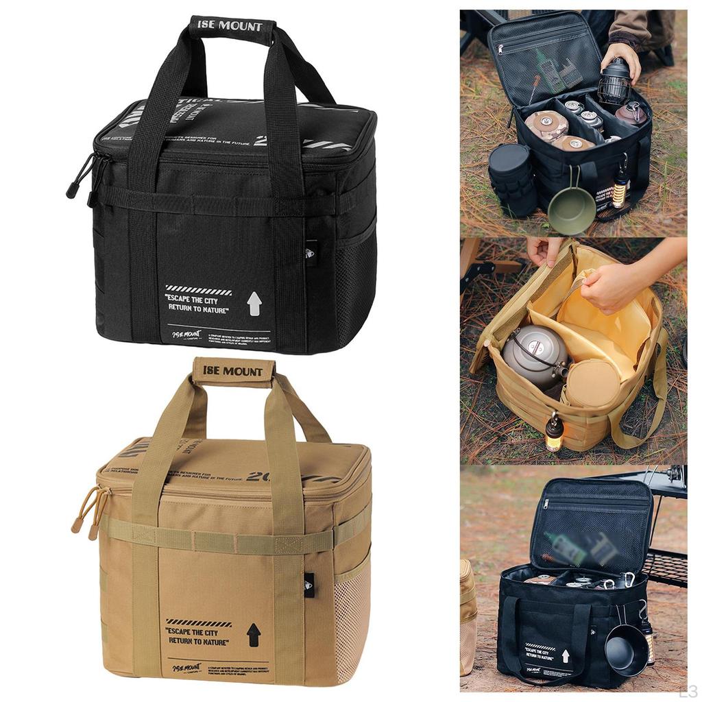 Gas Tank Storage Bag Protective Cover 20L Large Capacity Cylinder Camping Lantern Carrying