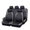 PU Leather Car Seat Covers Universal Full Synthetic Set Full Seat Covers