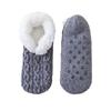 Coral Fleece Thicken Plush Socks Knitted Twist Sleeping Socks Winter Floor Socks  Fall/Winter