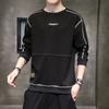 New Sweatshirt Men's Spring Long-sleeved T-shirt Korean Style Ins Casual Pullover Bottoming Shirt Top Men's Fashion Trend