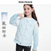 Легкий пуховый жилет для девочек MINIPEACE